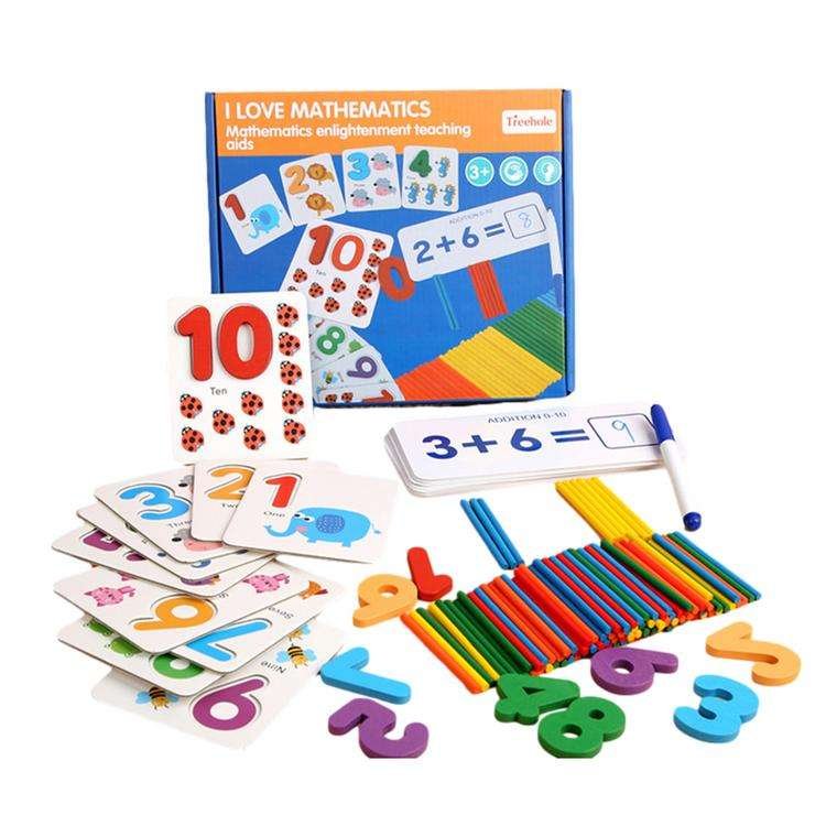 Skaičiavimo kortelės ir pagaliukai